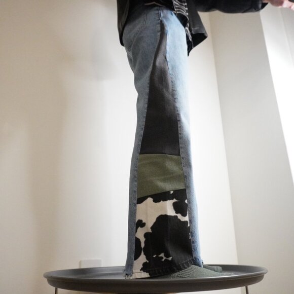 Denim Forum Aritzia - Custom Wide-Leg Designer-Inspired Jeans - Picture 6 of 15